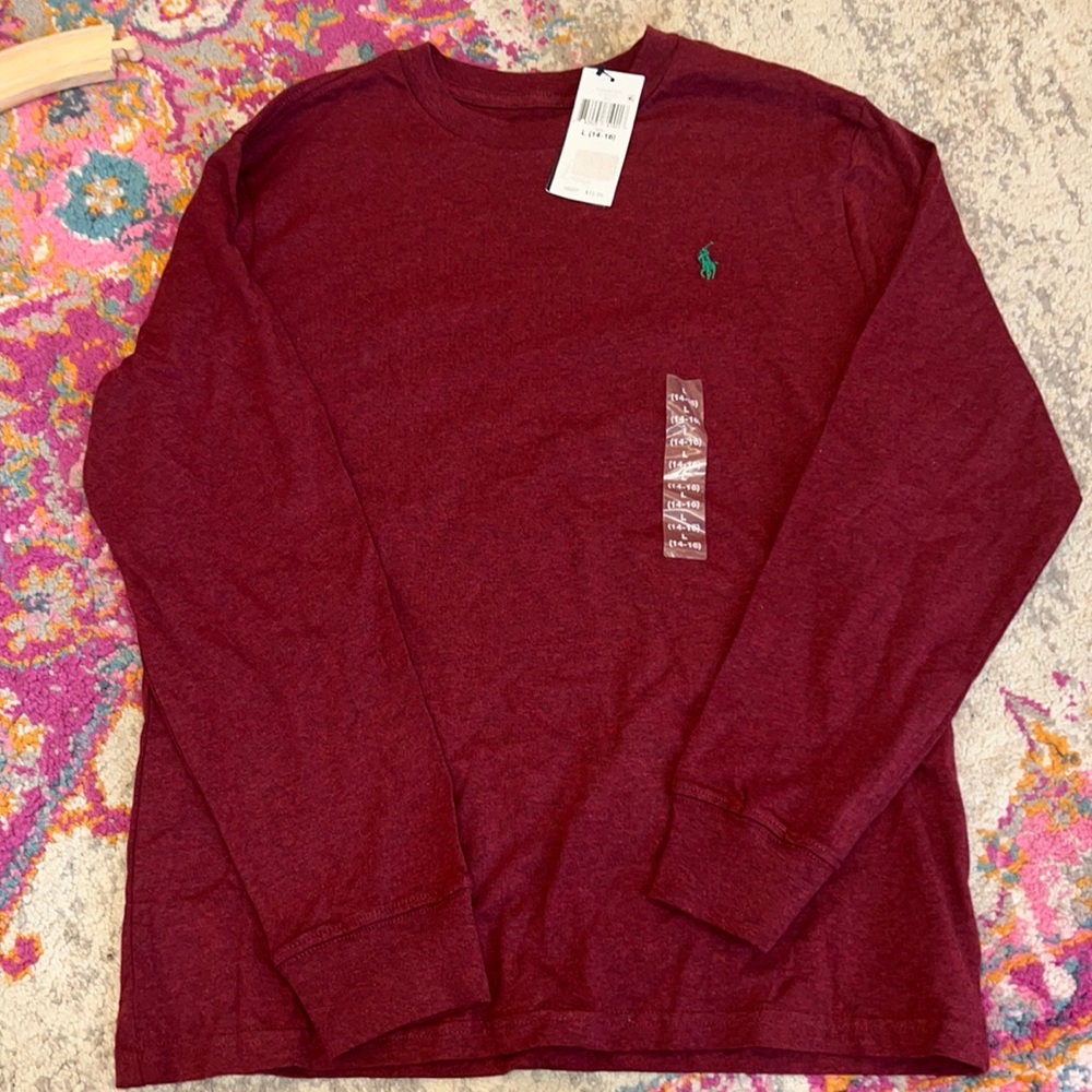 Polo Ralph Lauren Boys Longsleeve Shirt NWT